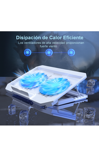 ENFRIADOR  PARA LAPTOP CON NIVELADORDE POS